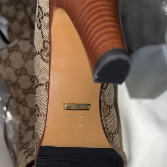 Gucci Brown Over the Knee Boots - Picture 4 of 5